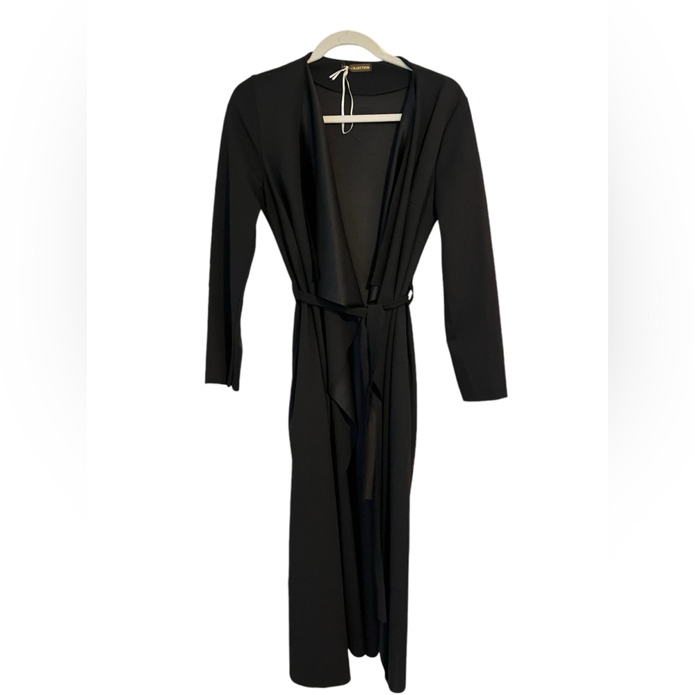 Long Black Blazer Jacket